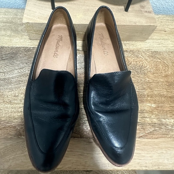 Madewell THE FRANCES LOAFER IN LEATHER sz 7.5 Leather Quiet Luxury Minimalist - Picture 1 of 6